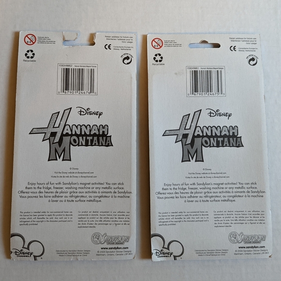 Disney Hannah Montana Magnet Sets - 2 Sets - Picture 7 of 9